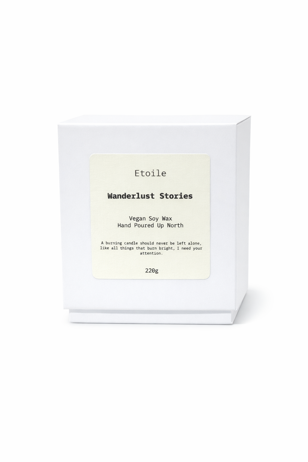 Wanderlust Stories Etoile medium Candle