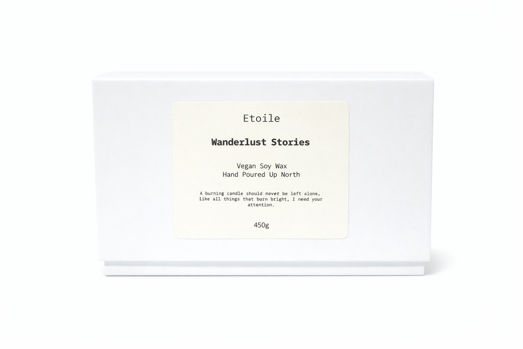 Wanderlust Stories Etoile Large Candle