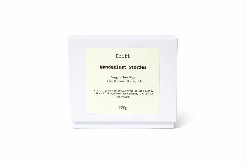 Wanderlust Stories Medium Drift Candle