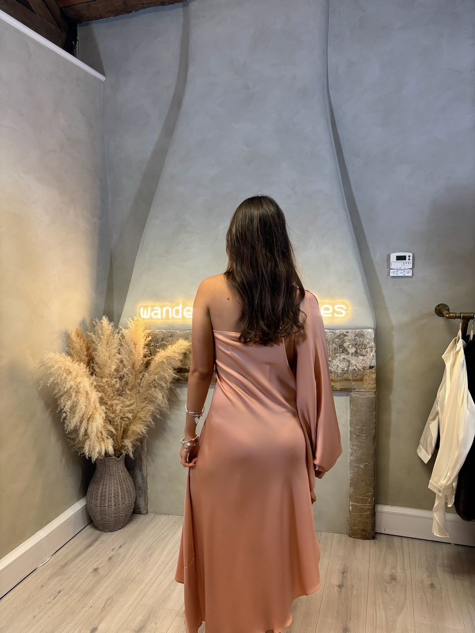 Nouvelle SILK95FIVE Ritz Caftan Dress Sand