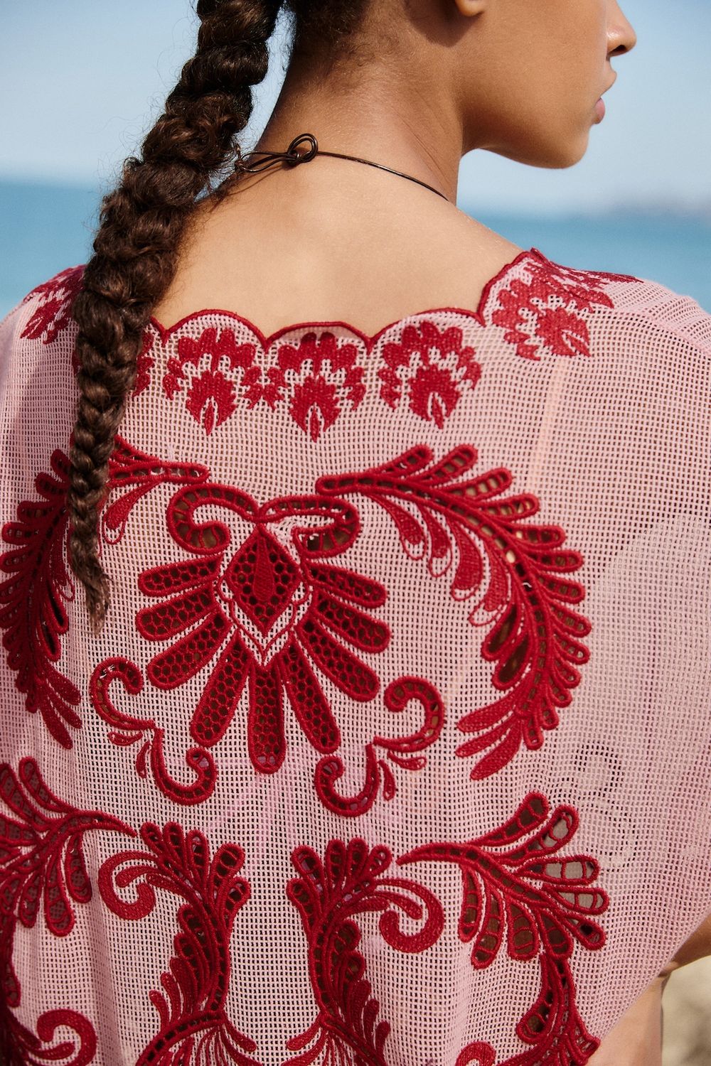 Farm Rio Arabesc Light Pink Dress