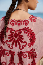 Farm Rio Arabesc Light Pink Dress