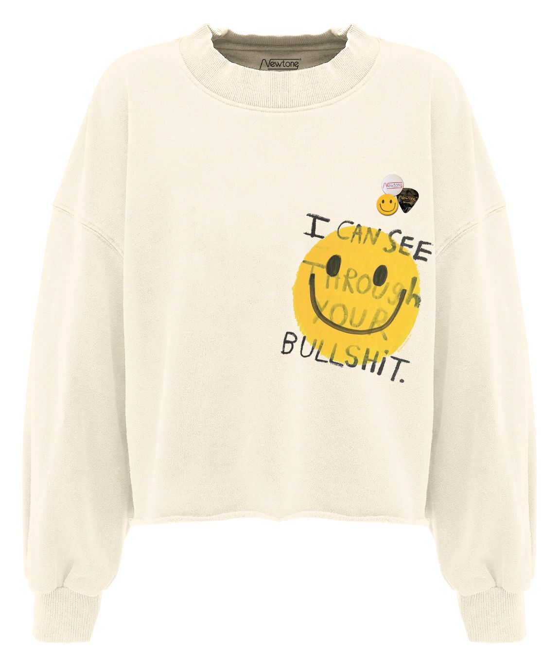 Newtone Porter Sweatshirt Ivory White