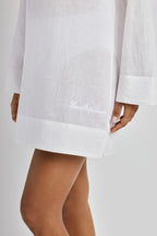 Lauren by Ralph Lauren White Cuff Tunic White