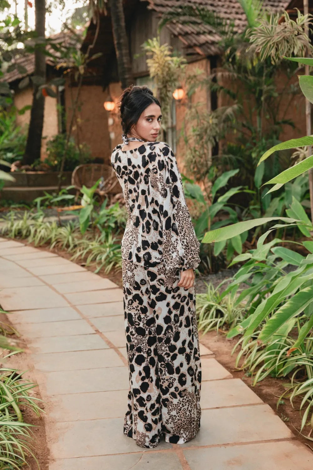 Guilty Beach Leopard Kimono Top