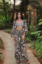 Guilty Beach Leopard Kimono Top