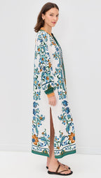 Farm Rio Flora Tile Off White Maxi