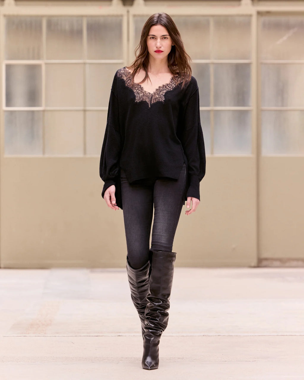 Aera Jumper Black by Mes Demoiselles Paris