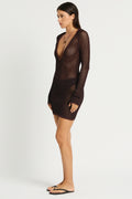 Bond Eye Rowan Long Sleeve Mini Dress