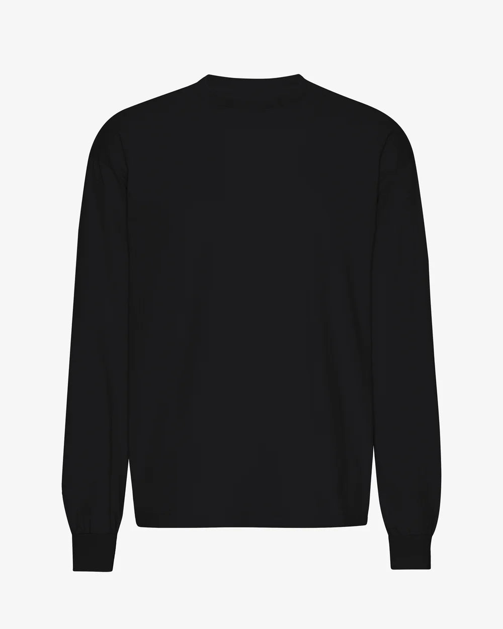 Colorful Standard Classic Oversized Organic Long Sleeve T-shirt Deep Black