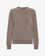 Colorful Standard Womens Classic Organic Crew Faded Khaki