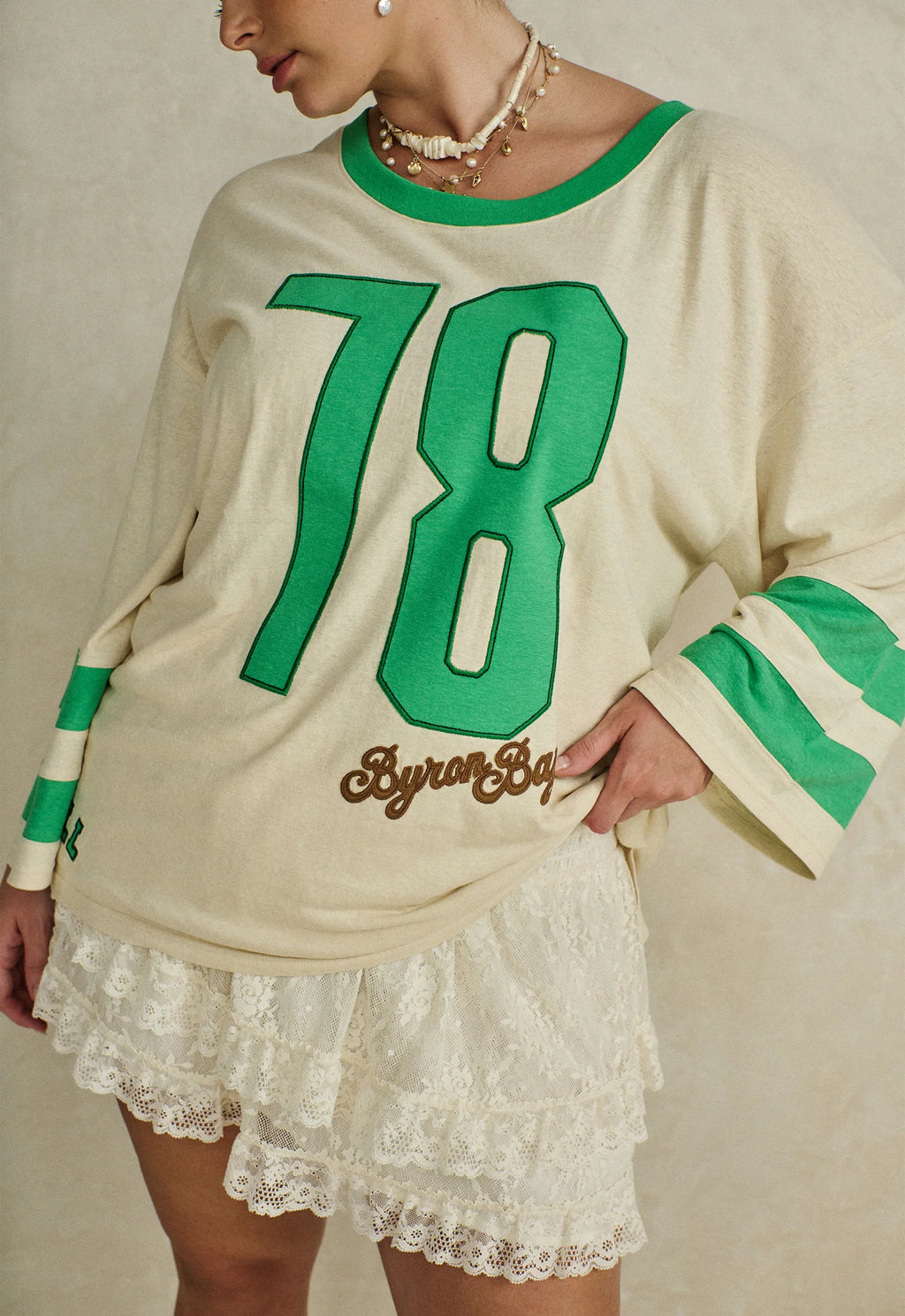 Spell Homecoming Long Sleeve Biker Tee