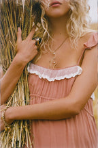 Spell Poison Peach Mini Dress