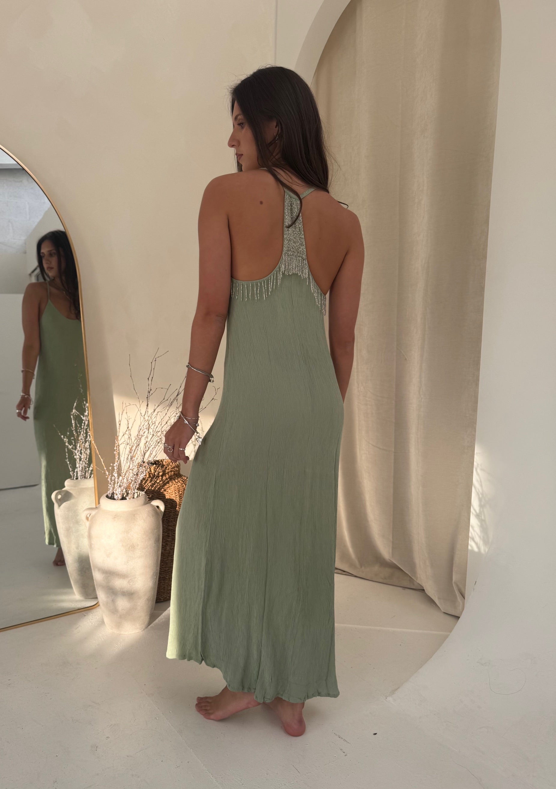 Pampita Island Makaki Dress