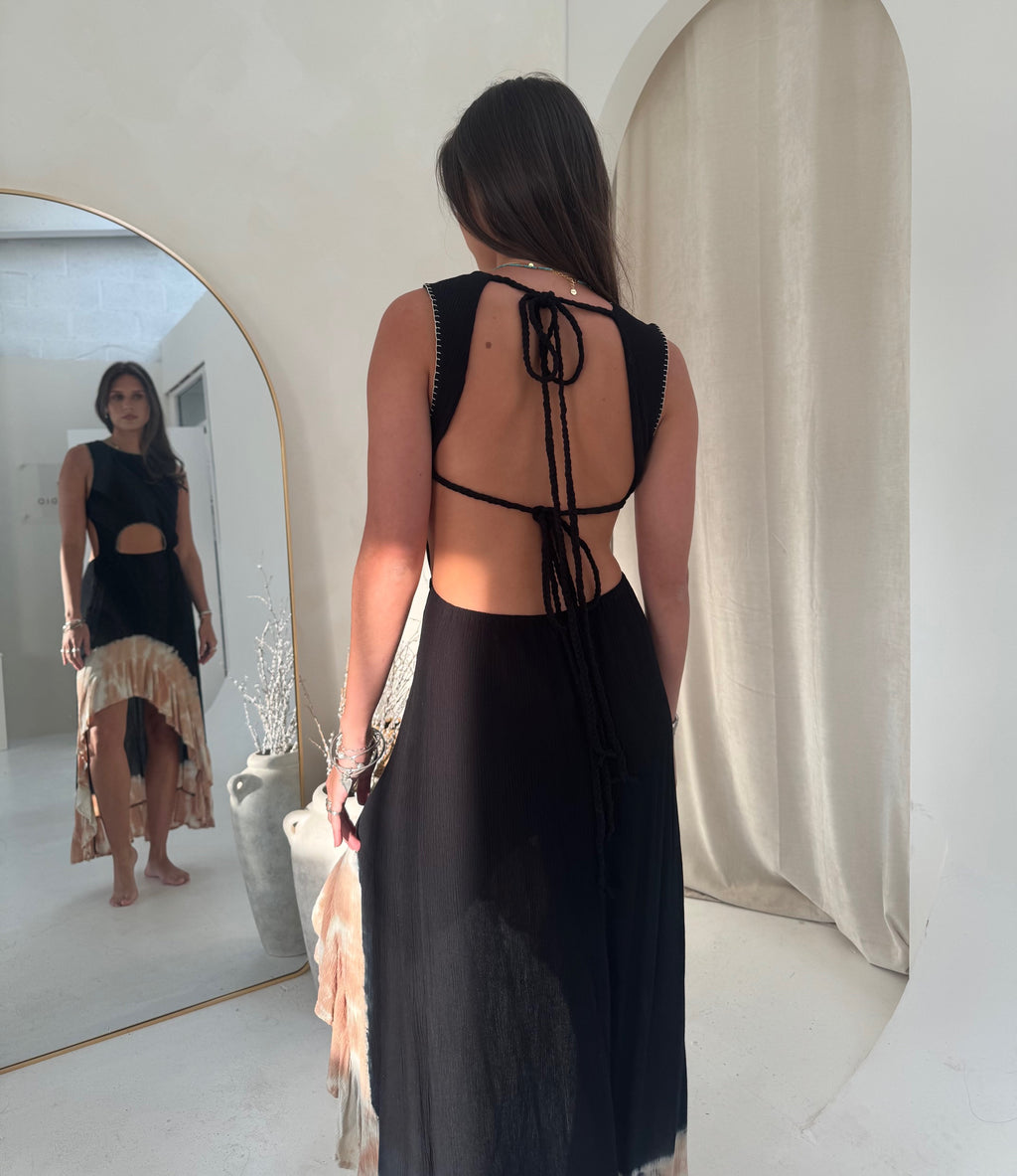 Pampita Island Besanti Dress Black