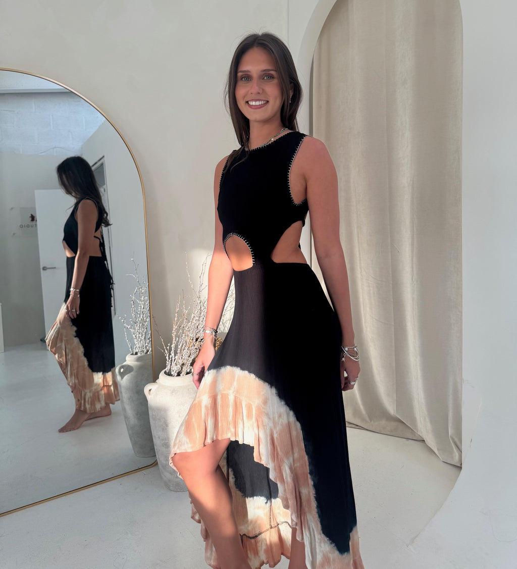 Pampita Island Besanti Dress Black