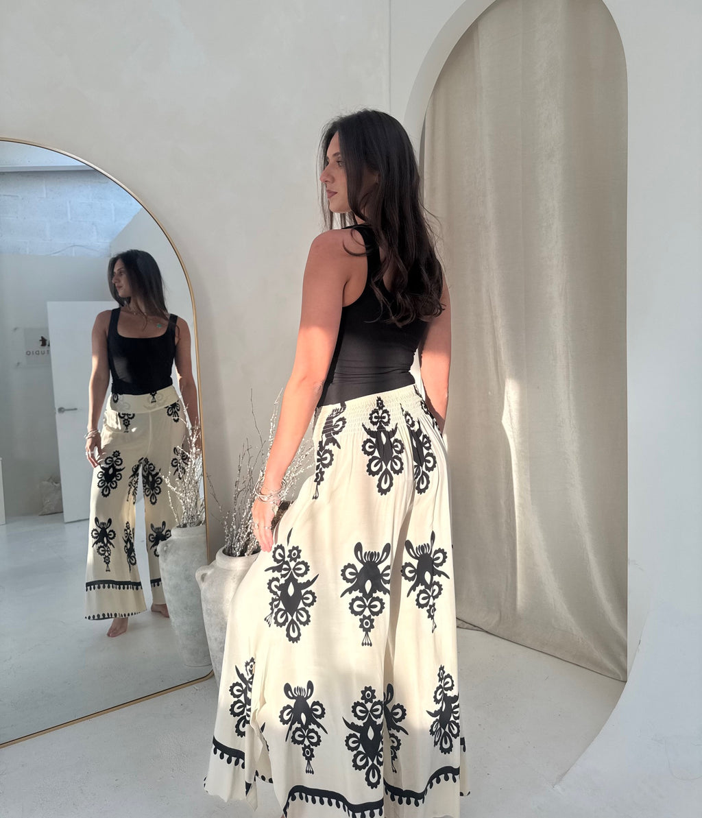 Pampita Island Edy Trousers Ethnic Print