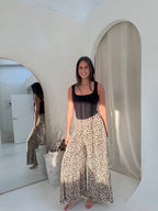 Pampita Island Edy Trousers Leopard Print