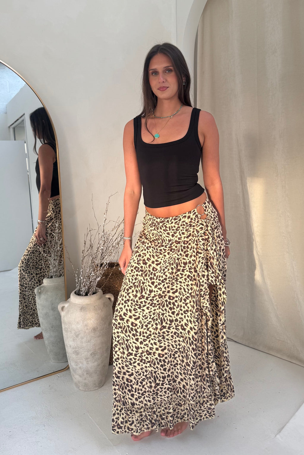 Pampita Island Cymande Skirt Print