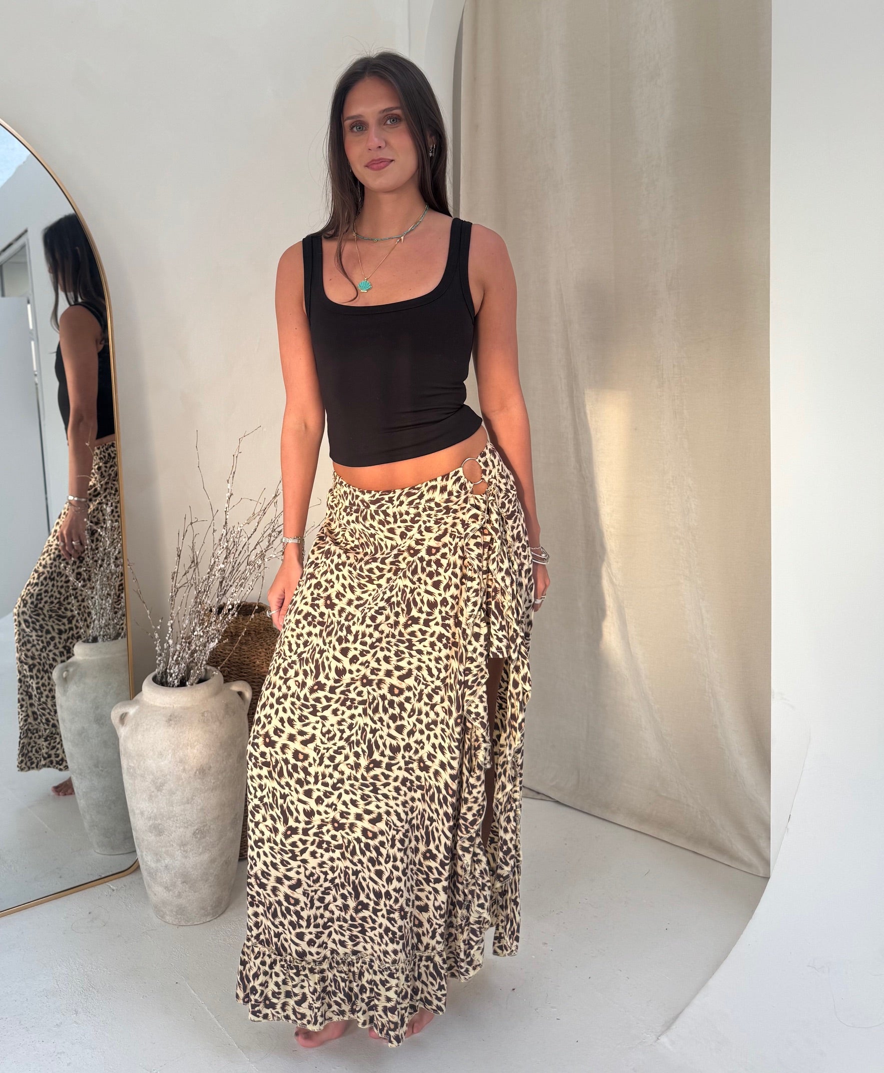 Pampita Island Cymande Skirt Print