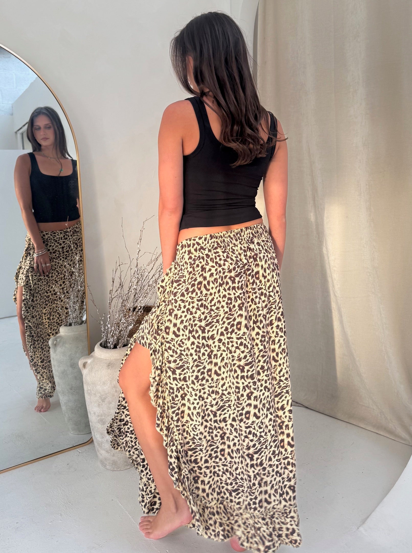 Pampita Island Cymande Skirt Print
