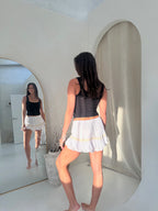 Pampita Island Lici Skort Light White