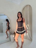 Pampita Island Lici Skort Light Black