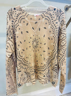 Ma Petit Capsule Route 66 Sweater Camel