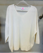 Ma Petit Capsule Ecru Malibu Sweater