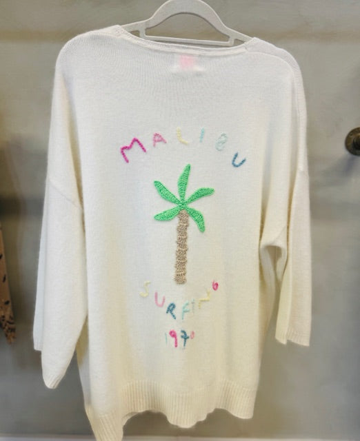 Ma Petit Capsule Ecru Malibu Sweater