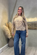 Ma Petit Capsule Route 66 Sweater Camel