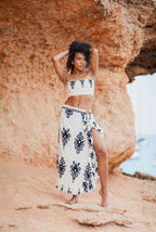 Pampita Island Cymande Skirt Ethnic Print