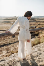 Piti Cuiti Palm Kimono Top