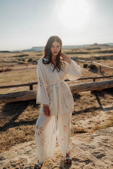 Piti Cuiti Palm Trousers
