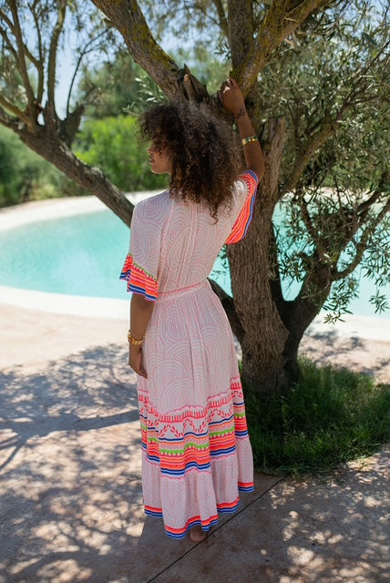 Piti Cuiti Neon Stripe Maxi