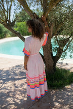 Piti Cuiti Neon Stripe Maxi