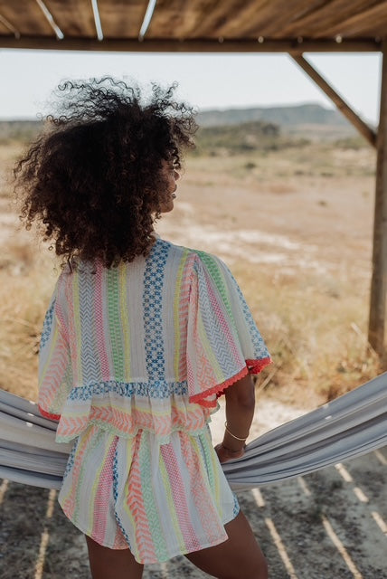Piti Cuiti Tanzania neon Co Ord Set