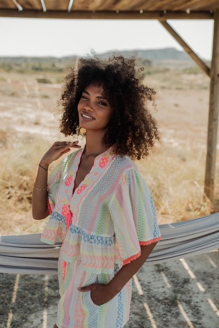 Piti Cuiti Tanzania neon Co Ord Set