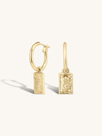 Formation Co Liora Hamsa Hand Hoops