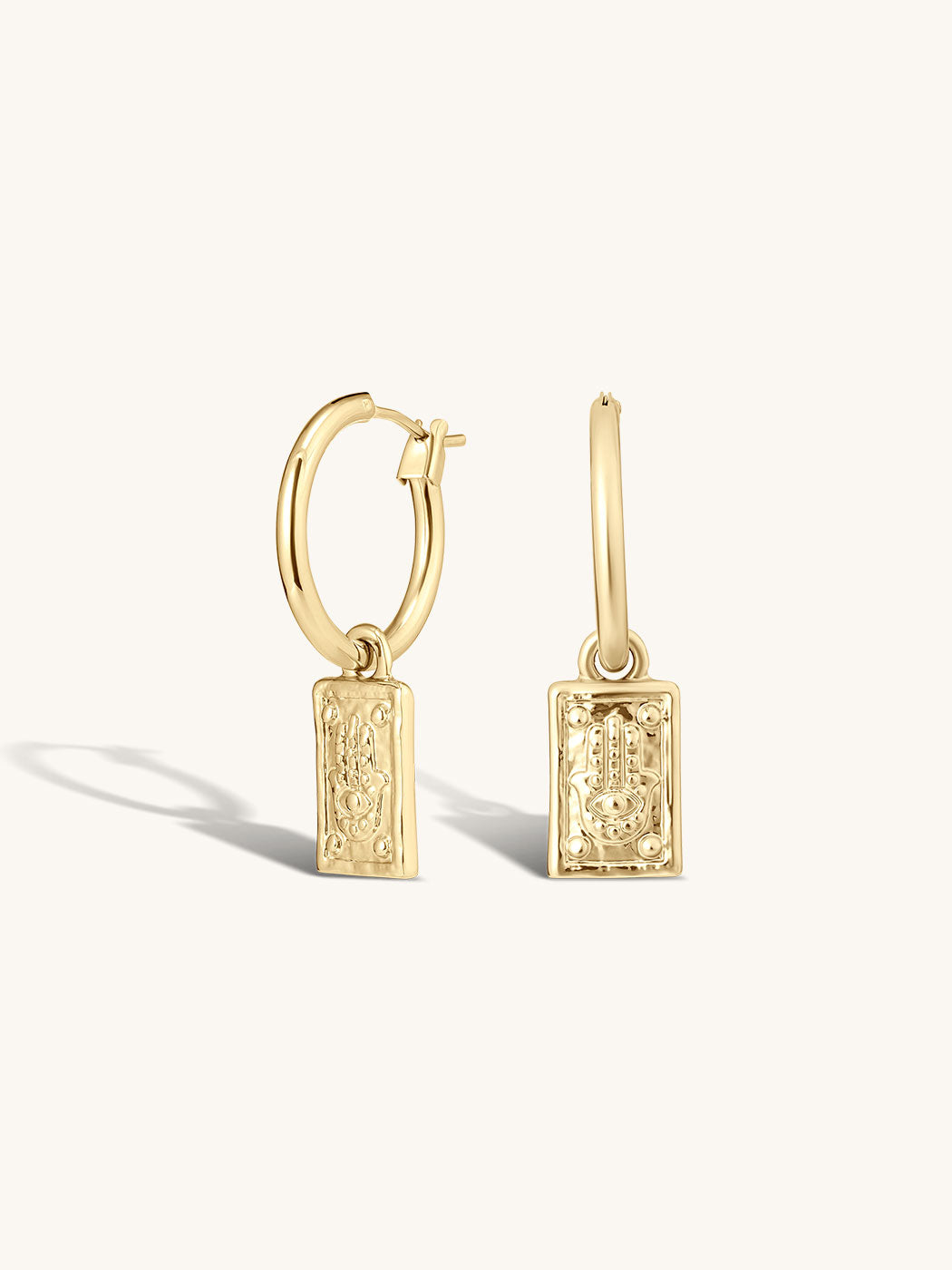 Formation Co Liora Hamsa Hand Hoops