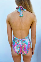 Tahiti Swimsuit Liquid Rainbow