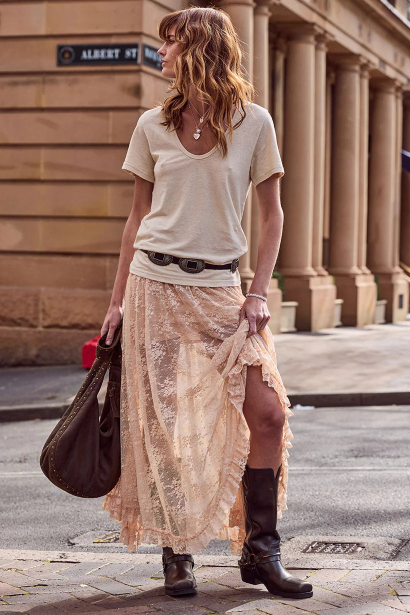 Spell Labyrinth Lace Maxi Skirt