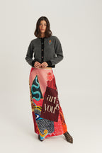 me369 red aura slip skirt blakely