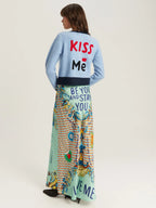 Me369 Mint slip skirt back