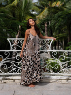 Guilty Beach Leopard Sands Maxi Dress