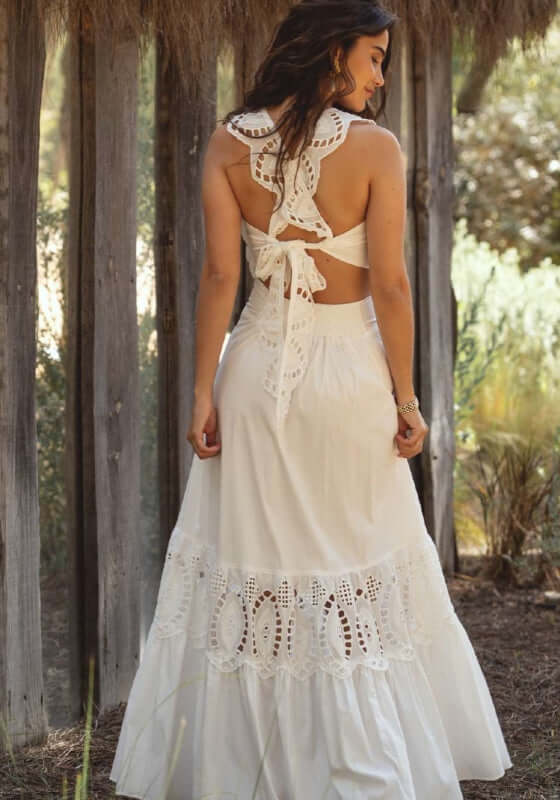 Sole Lisboa Portofino Skirt White