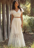 Sole Lisboa Portofino Skirt White