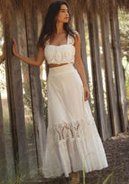 Sole Lisboa Portofino Skirt White