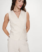 Grace & Mila Vilmont Tie Vest