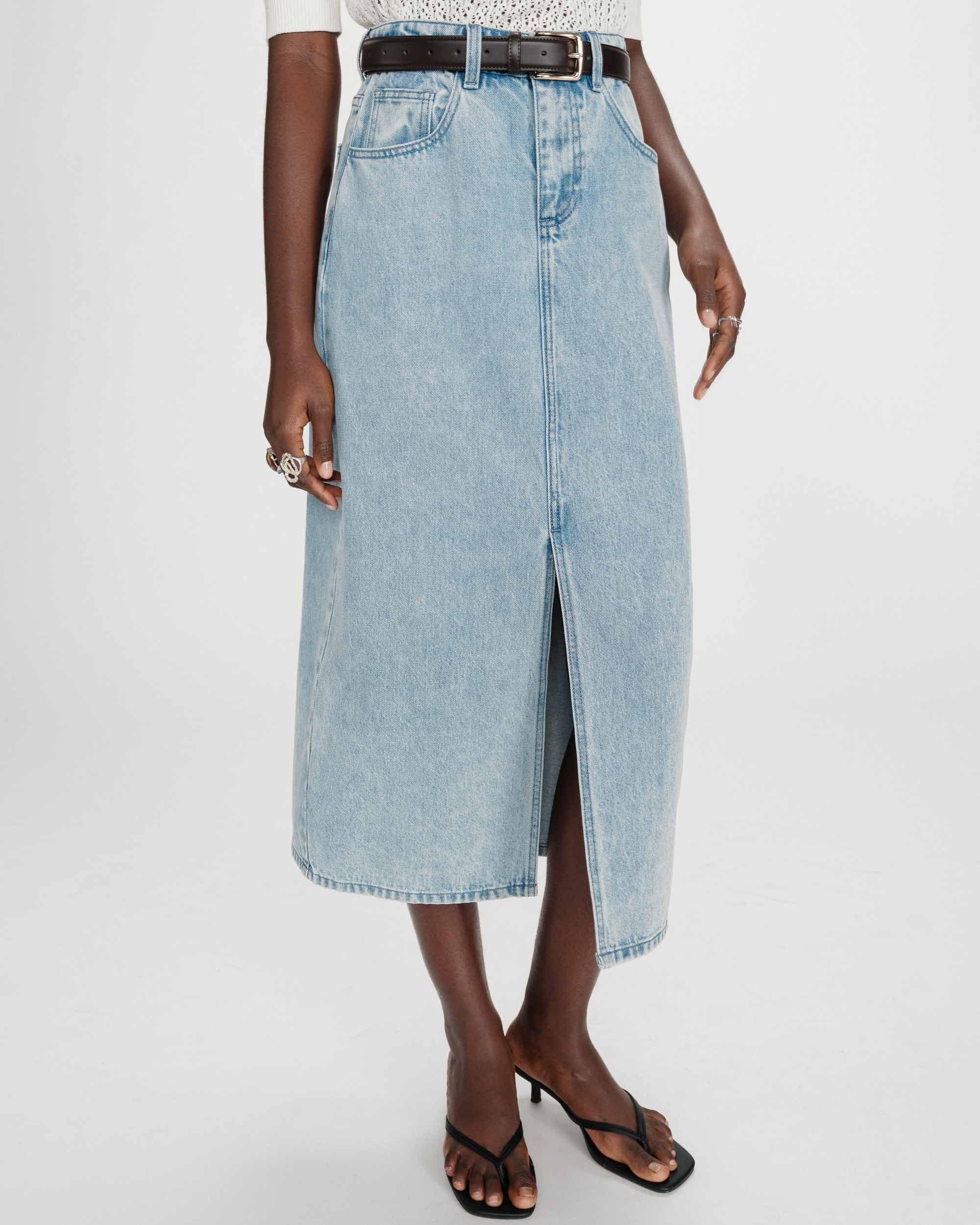Grace & Mila Varenne Denim Skirt